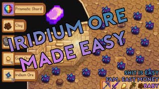 Stardew Valley - 400 iridium ore in 20 minutes