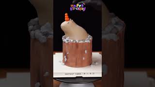 Capybara Themed Food Series Episode 5 Birthday Cake