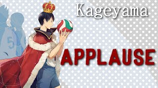 ?Kageyama Tobio? ?Applause?