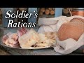 18th Century Soldier's Rations - Cooking Series at Jas Townsend and Son S1E1
