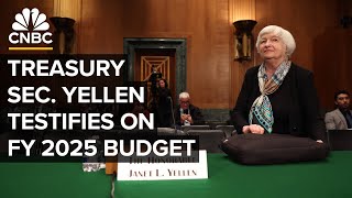 Treasury Secretary Yellen testifies on Biden's fiscal year 2025 budget request —