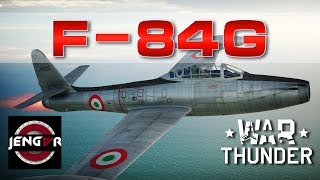 War Thunder Realistic F-84G-21-Re Italian Thunder