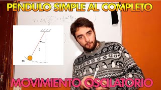 Péndulo Simple Y Su Ecuación Del Movimiento | Física Universitaria | Mr Planck