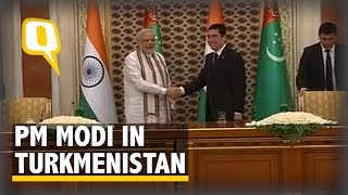 Pm Modi Reaches Turkmenistan, Signs Key Deals