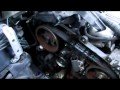 Toyota avensis D4D 2 litre diesel timing belt installation