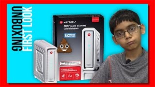 01. ARRIS / Motorola SurfBoard eXtreme SB6141 DOCSIS 3.0 Cable Modem - Unboxing and First Look