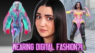 Play this video I Wore Digital Clothes For A Week