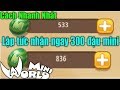 Nhận Ngay 300 Đậu Mini Khi Làm Theo Cách Này !! I Thuan Dank