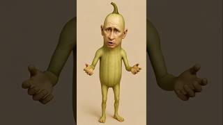 Putin Gourd Man Funny 3D Cartoon Meme Viral Shorts 2025