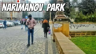 Nərimanov Parkı Bakı - İstirahət Bağı | Walking tour (18 Fevral 2021)  Azerbaija