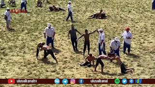 660. Tarihi Kırkpınar Yağlı Güreşlerinde Son Gün Müsabakaları Heyecanı