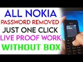 How To Remove Security Nokia Keypad  Nokia Security Code Unlocker/Reset Tools (2021) for All Models