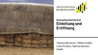 Einleitung und Eröffnung der Innovationskonferenz BioHilfsstoffe am 24.09.2021