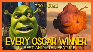 Every Oscar Best Animated Feature Winner Ever 2001-2023