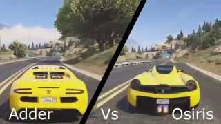 Adder Vs Osiris - Side By Side All Around Test