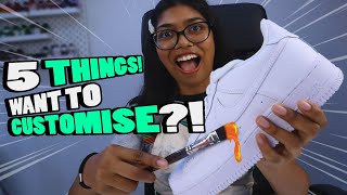 How To CUSTOMISE Your Shoes for BEGINNERS! (BUDGET) 5 Essentials You NEED to Start Customising now!