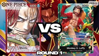 Shanks Vs By Luffy Prb02 Locals Gameplay - Round 1