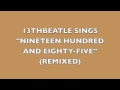 NINETEEN HUNDRED AND EIGHT-FIVE(REMIX)-PAUL MCCARTNEY/WINGS COVER