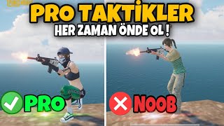 EN İYİ YAKIN TEMAS TAKTİKLERİ ! | MAÇ ESNASINDA YAPILACAK PRO TAKTİKLER ! (PUBG 