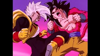 Dbgt - Ssj4 Goku Vs Baby Vegeta Part 1 Sumitomo Score