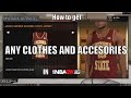 NBA2K16 CLOTHES AND ACCESSORIES FOR FREE HACK