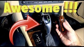 BMW F Series Style Automatic Shift Knob In A 2001 BMW E39 Retrofit DIY