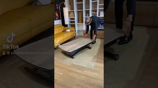 Table Be Relevable Et Extensible Plateau Céramique Bois De Chez Souffleinterieur
