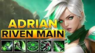 Adrian Riven Montage 2023 - NA Challenger Riven Main | The Legends
