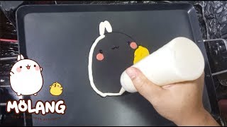 Pancake Art - Disney Junior's Molang and Piu Piu