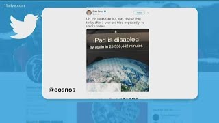 Toddler Disabled His Familys Ipad For 25 Million Minutes