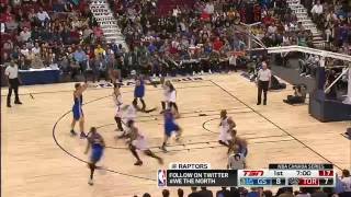 Kevin Durant Blocks Demar Derozan Warriors At Raptors Preseason