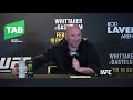 Dana White UFC 234 Post-Fight Press Conference | ESPN MMA