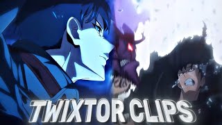 Jinwoo Vs Baran Twixtor 4K I Clips For Edits I Solo Leveling Season 2 Episode 8