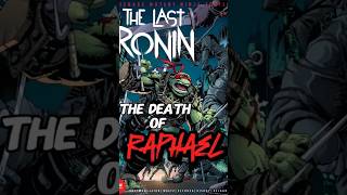 The Death Of Raphael Tmnt The Last Ronin