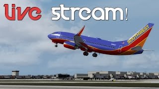 Fsx Fscloud Kmci - Kmdw Swa2508 B737-800Wl