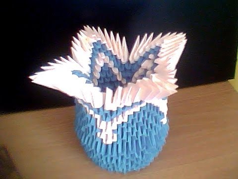 Origami 3d Vaza Tutorial | cum se face vaza din origami 3d 1 youtube Origami 3d Vaza Tutorial | cum se face vaza din origami 3d 1 youtube