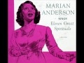 Marian Anderson: Go Down, Moses (1951) - 10 inch LP, RCA Victor