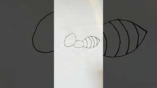 0 দয পপড আকর সহজ কশল How To Easy Draw An Ant