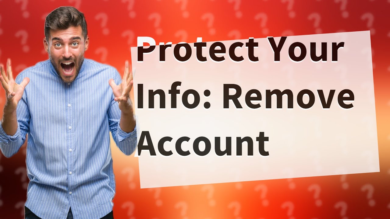 What does remove account from browser mean? What does remove account from browser mean?