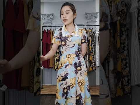 ️🎉Đại tiệc "Xả kho" ️🎈| Top 50 Đầm Dự Tiệc Rất Đẹp Đón Xuân 2021 Thời trang trung niên sang trọng