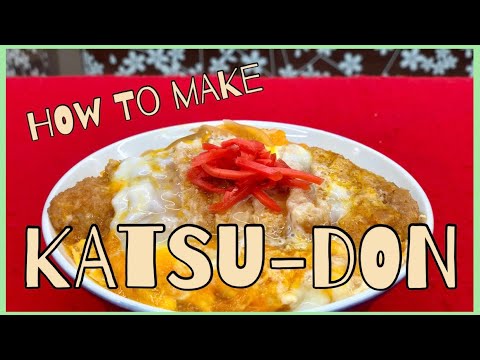 How to make Katsu-Don @Tokyo Sushi Academy English Course / 東京すしアカデミー英語コース