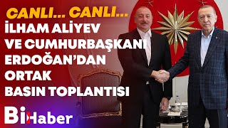 Azerbaycan Hurbaşkani İlham Ali̇yev Ve Hurbaşkani Erdoğandan Ortak Basin Toplantisi