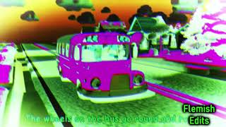 Wheels On The Bus Go Round And Round Special After Effects Most Viewed On Youtube Inverted