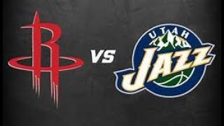 NBA Playoffs Utah Jazz Houston Rockets Live Stream and Play by Play Reaction