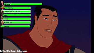 Mulan 1998 Final Battle With Healthbars 12