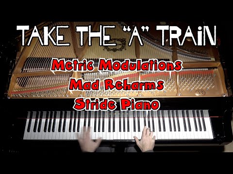 Take the 'A' Train - Insanely Difficult Jazz Piano Arrangement by Jacob Koller with Sheet Music