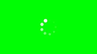 green screen загрузка loading на зелёном фоне для монтажа футад хромакей