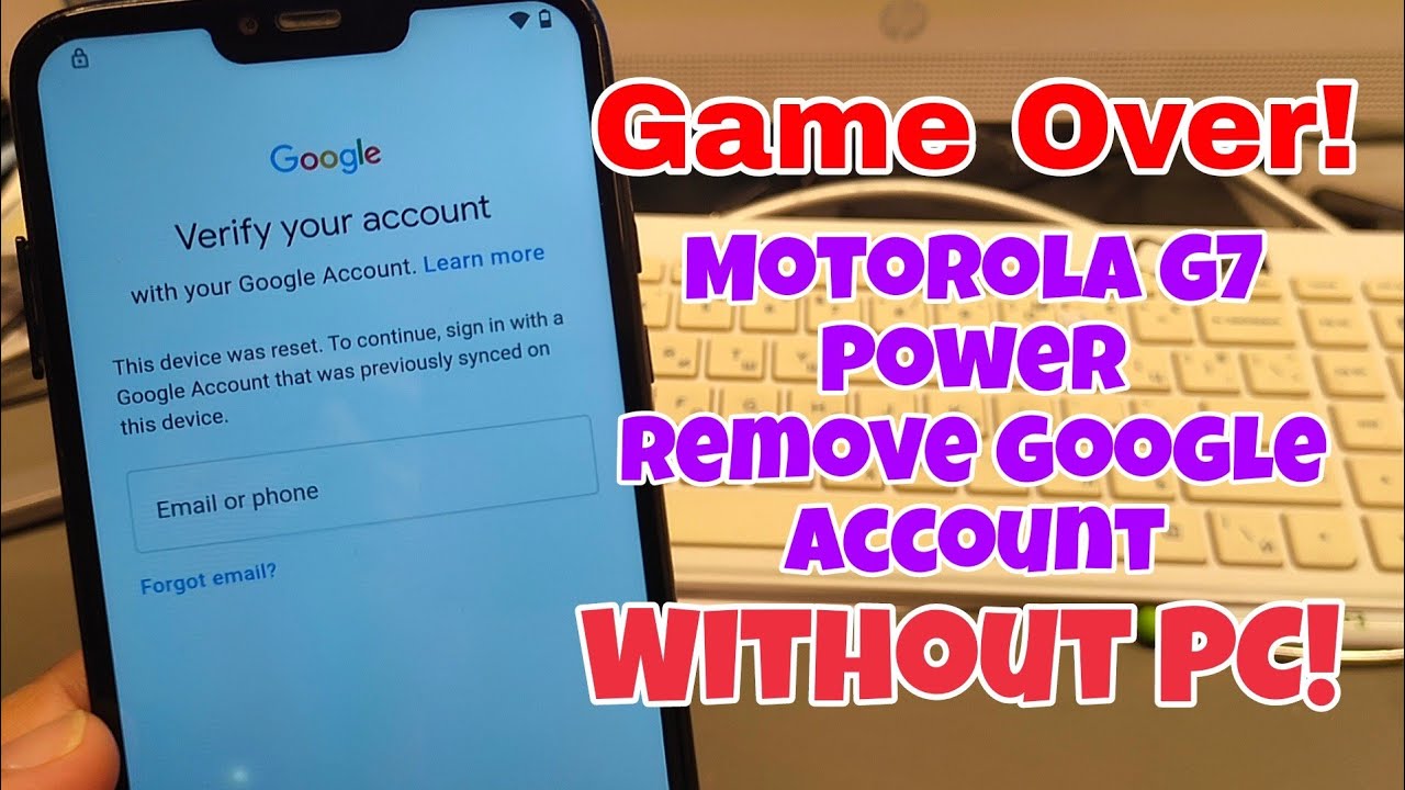 Game Over! Motorola Moto G7 Power (XT1955), Remove Game Over! Motorola Moto G7 Power (XT1955), Remove