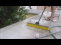 Cleaning and treating rubber roof. Roof repair mistakes