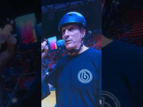 We skated with Tony Hawk at Vert alert 🚨‼️